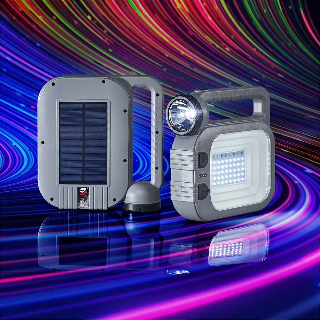 Swiss Cougar Hanoi Solar Lantern & Power Bank - 2,400mAh