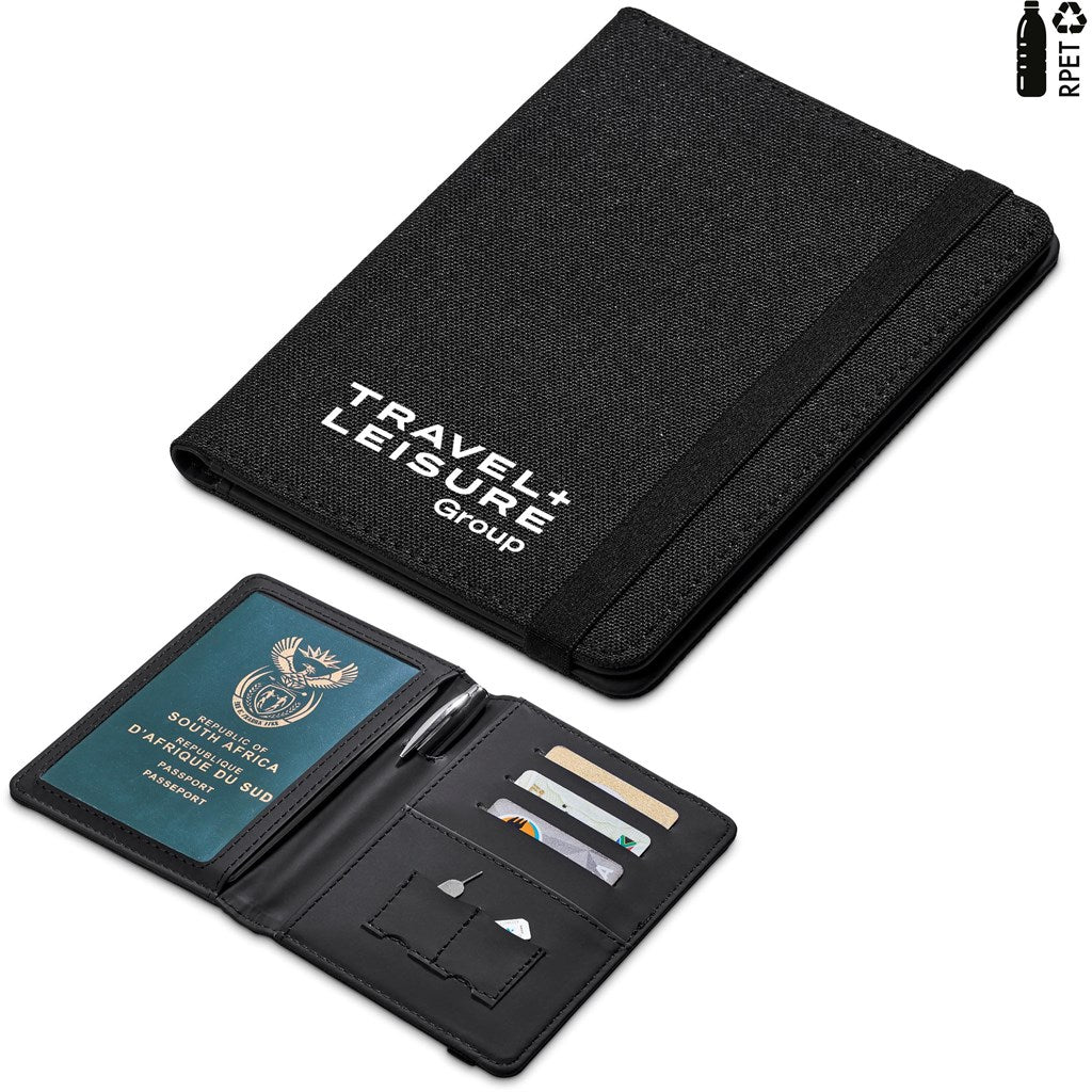 Altitude Jetset Recycled PET Passport Travel Wallet
