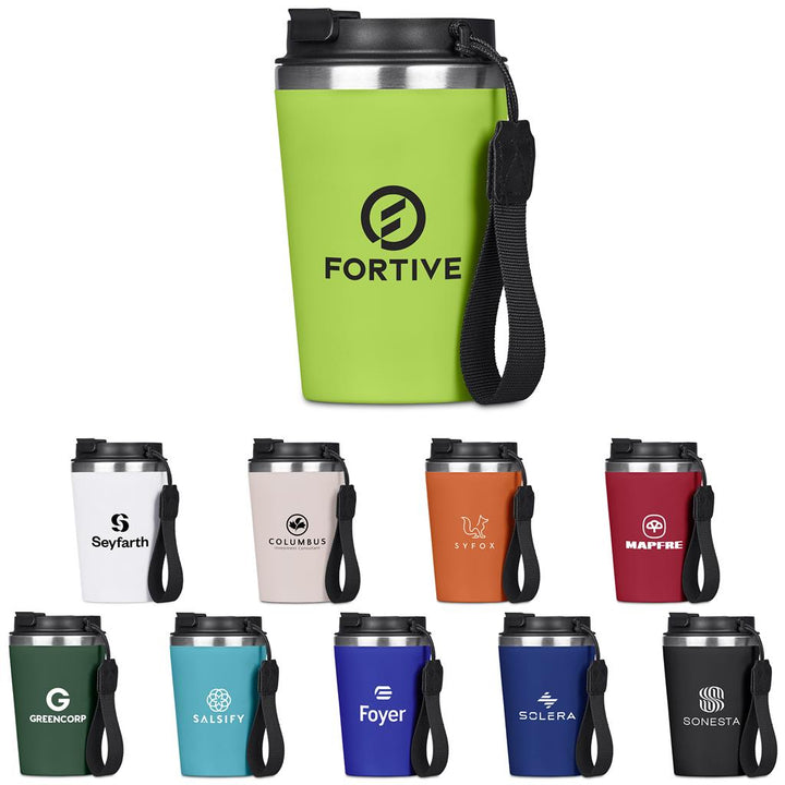 Kooshty Luca Stainless Steel & Plastic Double-Wall Tumbler – 350ml