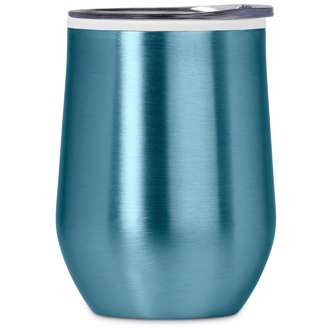 Serendipio Vogue Madison Stainless Steel & Plastic Double-Wall Tumbler - 350ml