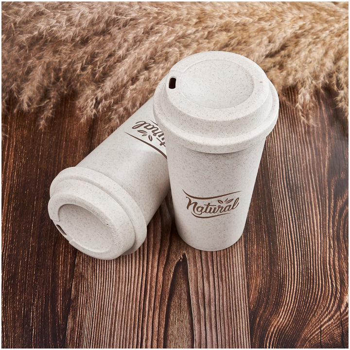 Okiyo Katagi Wheat Straw Double-Wall Tumbler – 450ml