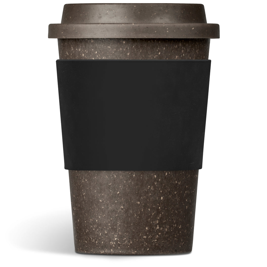 Kooshty Brown Bean Plastic Double-Wall Tumbler – 400ml