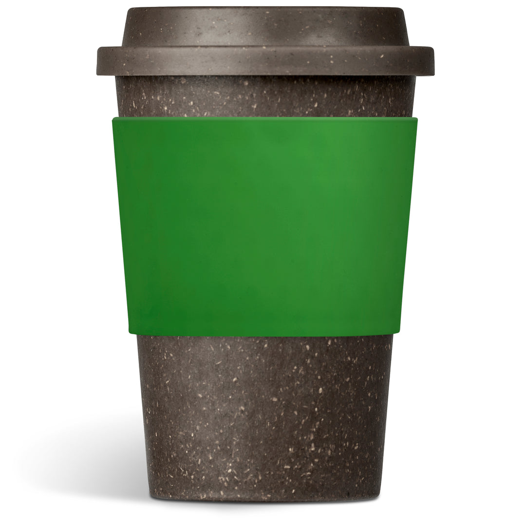 Kooshty Brown Bean Plastic Double-Wall Tumbler – 400ml