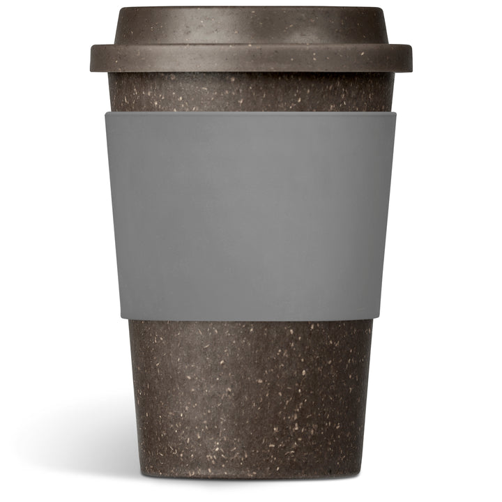 Kooshty Brown Bean Plastic Double-Wall Tumbler – 400ml
