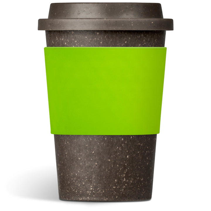 Kooshty Brown Bean Plastic Double-Wall Tumbler – 400ml
