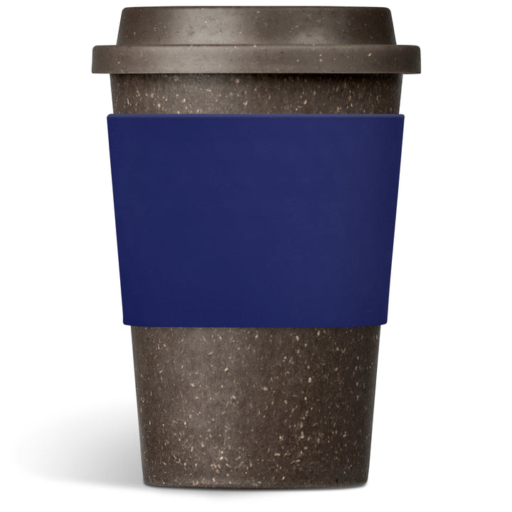 Kooshty Brown Bean Plastic Double-Wall Tumbler – 400ml