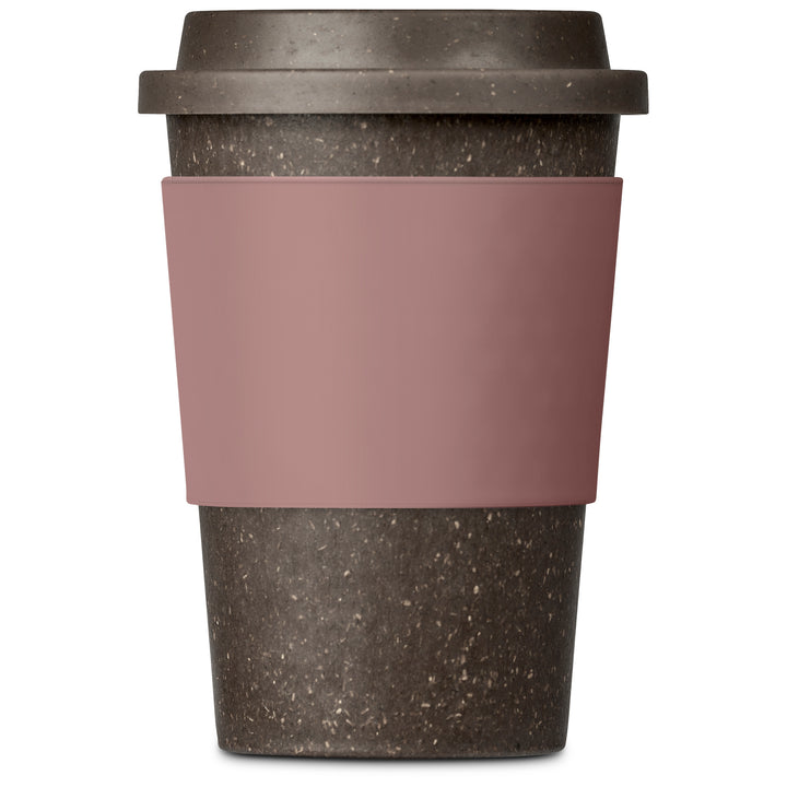 Kooshty Brown Bean Plastic Double-Wall Tumbler – 400ml