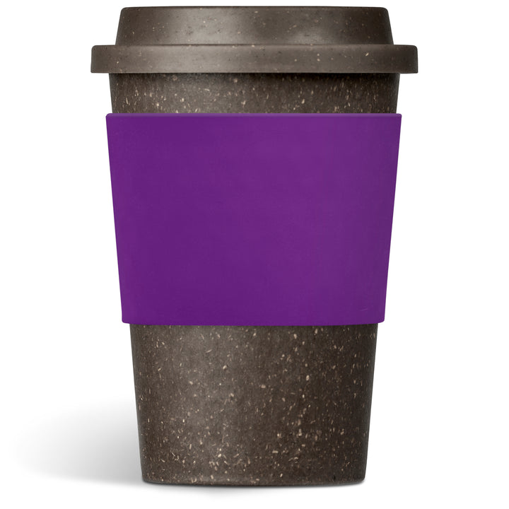 Kooshty Brown Bean Plastic Double-Wall Tumbler – 400ml