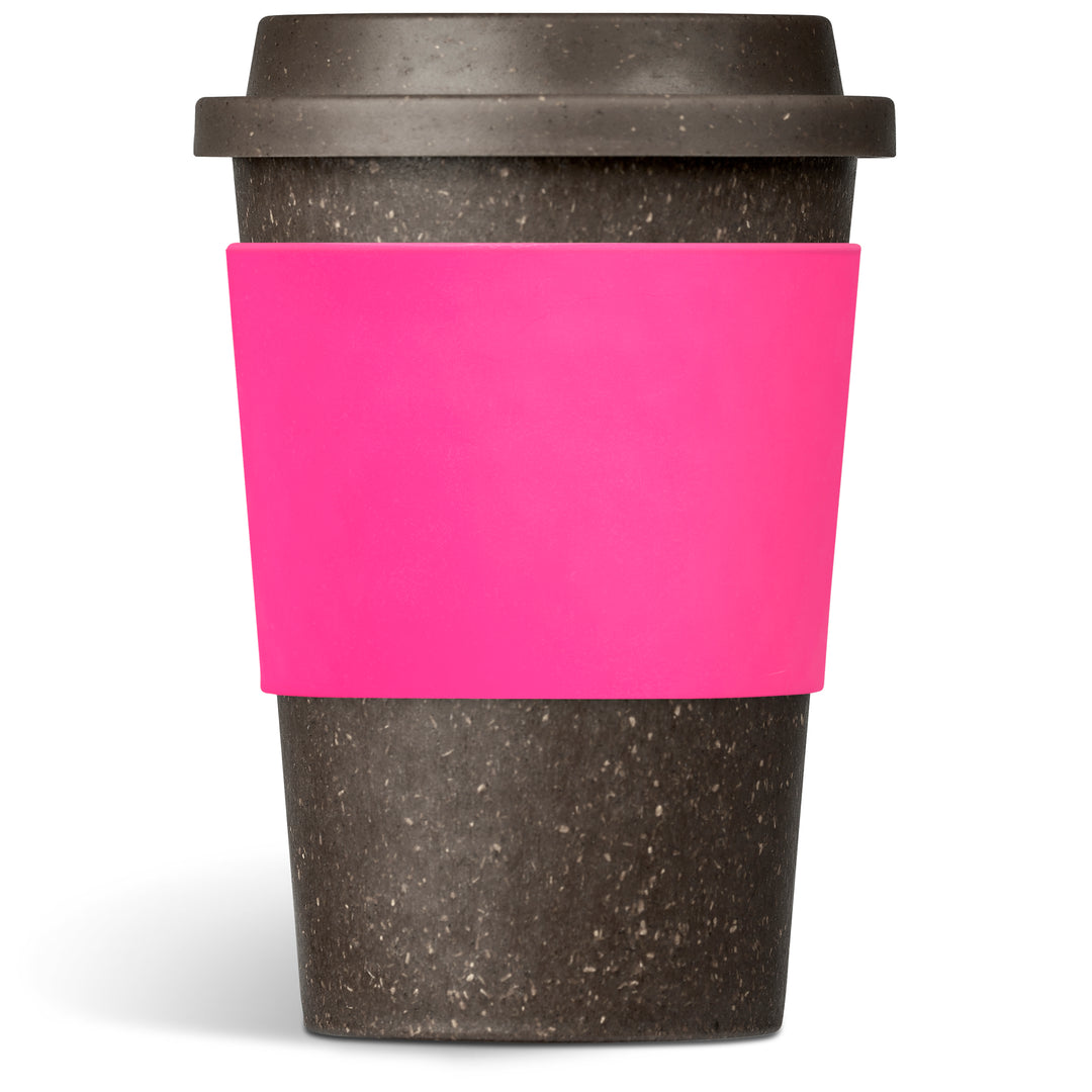 Kooshty Brown Bean Plastic Double-Wall Tumbler – 400ml