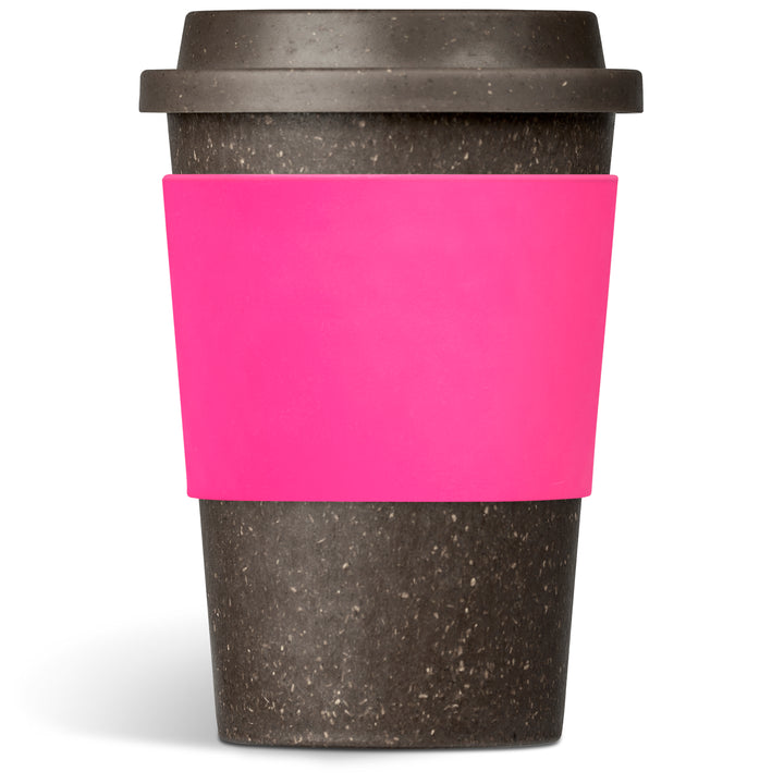 Kooshty Brown Bean Plastic Double-Wall Tumbler – 400ml