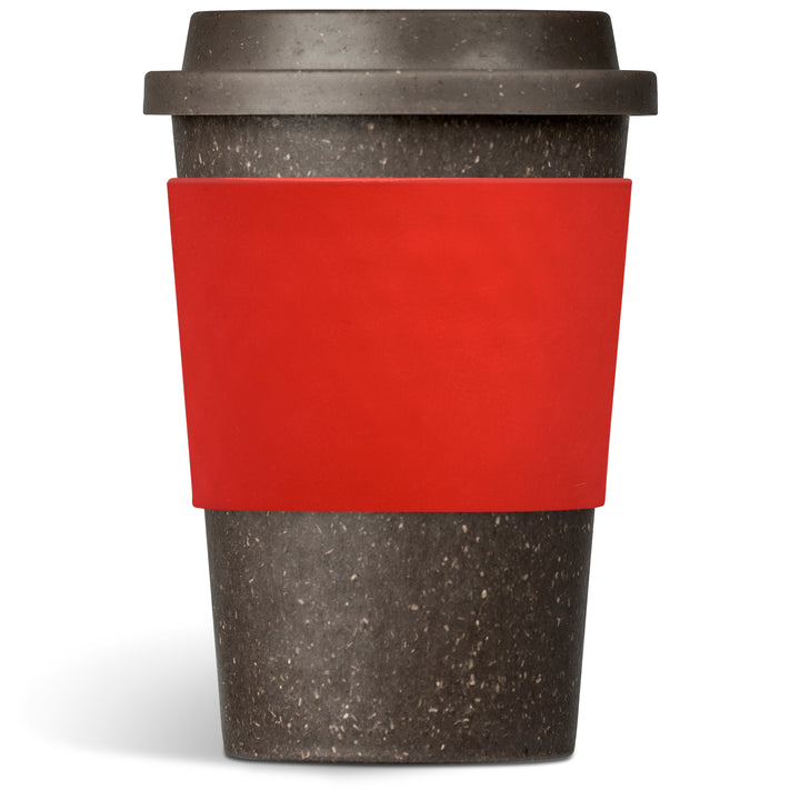 Kooshty Brown Bean Plastic Double-Wall Tumbler – 400ml