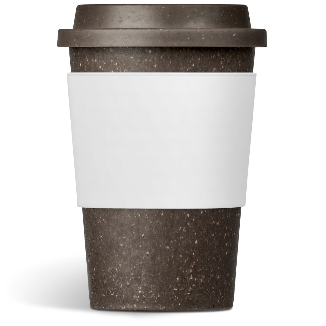 Kooshty Brown Bean Plastic Double-Wall Tumbler – 400ml