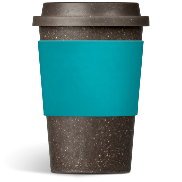 Kooshty Brown Bean Plastic Double-Wall Tumbler – 400ml